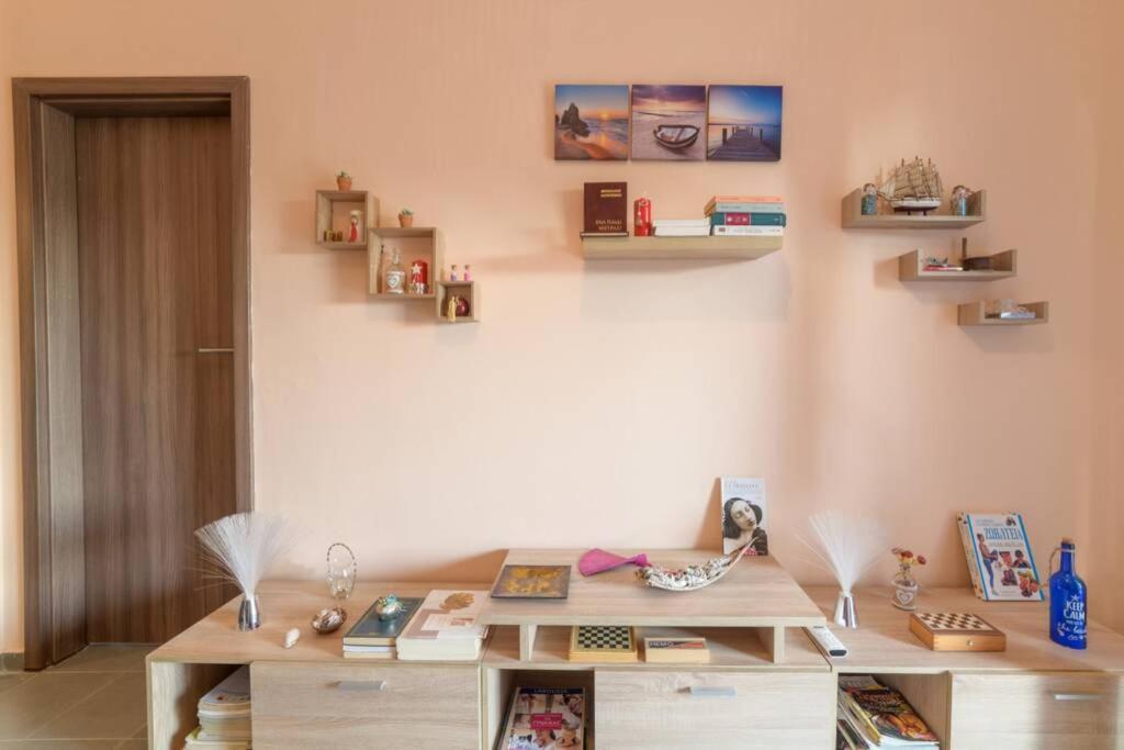 Bright Newly Renovated Apt Near Beach & Center+Ac Anemomylos Экстерьер фото