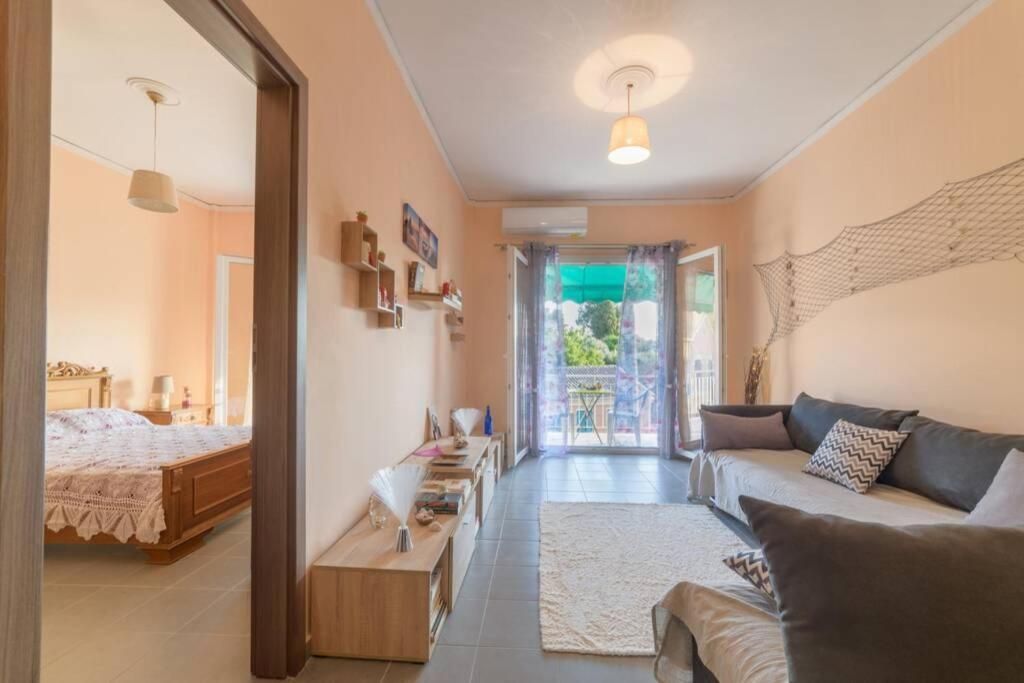 Bright Newly Renovated Apt Near Beach & Center+Ac Anemomylos Экстерьер фото