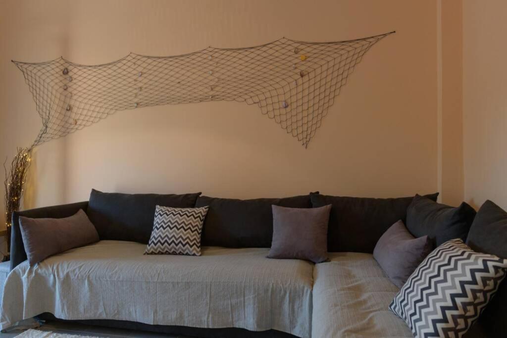 Bright Newly Renovated Apt Near Beach & Center+Ac Anemomylos Экстерьер фото