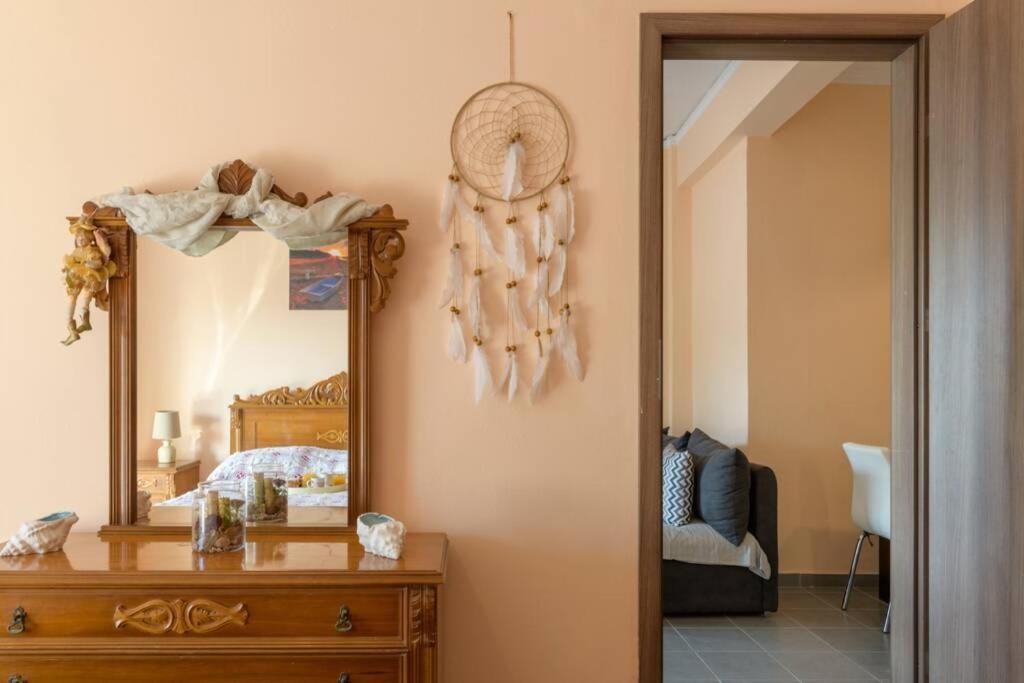 Bright Newly Renovated Apt Near Beach & Center+Ac Anemomylos Экстерьер фото